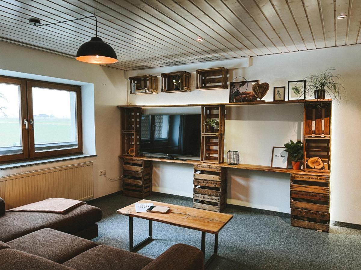 Dorfplatz Loft - Grosszuegig & Modern Nur 10Min Von Rothenburg Odt Lejlighed Schrozberg Eksteriør billede